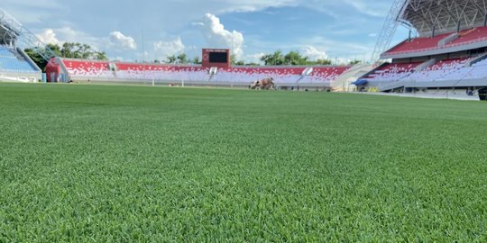 Direnovasi untuk Piala Dunia U-20, Stadion GSJ Palembang Pakai Rumput Zaysio Matrela