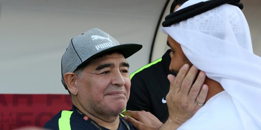 Di Timur Tengah, Maradona Dikenang sebagai "Penggemar Nomor Satu Rakyat Palestina"