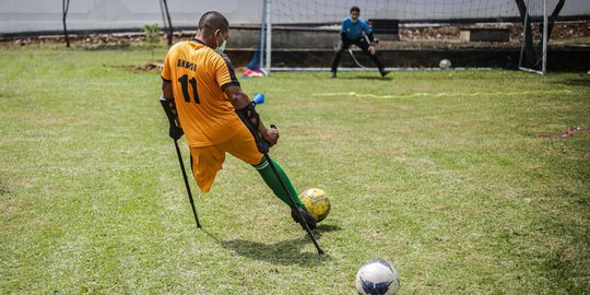 Semangat Tim Macan Amputasian Latihan di Tengah Pandemi