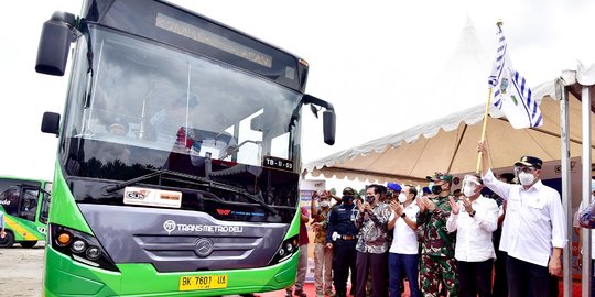 Gratis Hingga Desember Ini 4 Fakta Beroperasinya Bus Trans Metro Deli Di Medan Merdeka Com