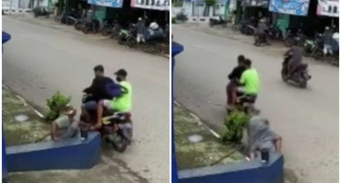 jadi korban jambret alasan kakek ini menangis bikin pilu