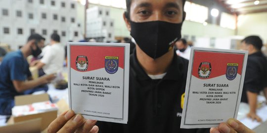 KPU Tangsel: 854 Kertas Suara Rusak