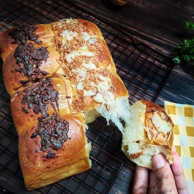 10 Cara Membuat Roti  Sobek  Lembut Berbagai Varian Mudah 
