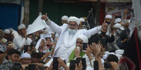 Polisi akan Bubarkan Massa Pengawal Rizieq Syihab Jika Ikut Datang Pemeriksaan