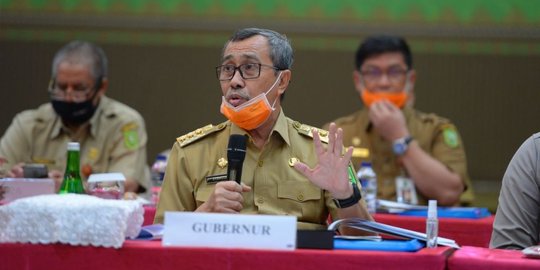 Gubernur Riau Sempat Rapat dengan DPRD Sebelum Dinyatakan Positif Covid-19