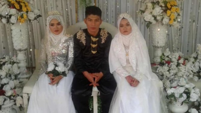 pria nikah dua kali