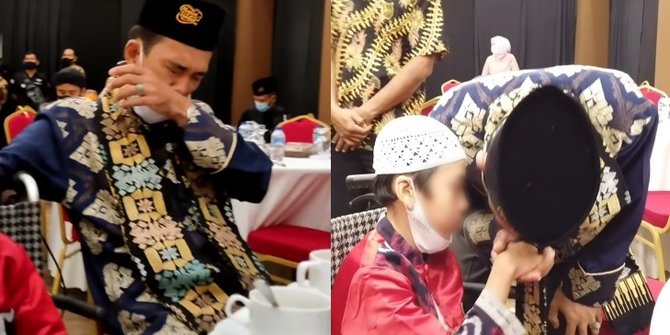 Ustaz Abdul Somad Bertemu Bocah Lumpuh Jadi Hafiz Quran, Sampai Terharu & Cium Tangan