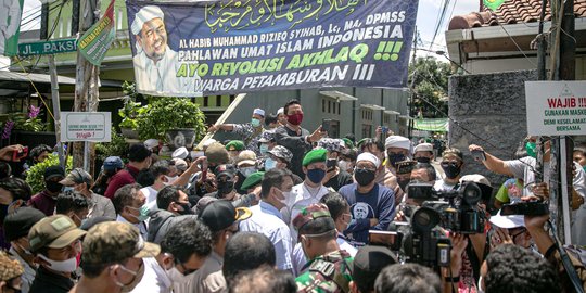 Rizieq Minta Maaf, Polisi Pastikan Kasus Kerumunan di Petamburan Tetap Jalan