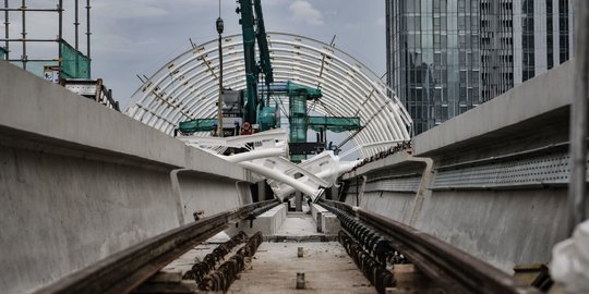 Progres LRT Jabodebek Capai 80 Persen