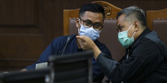 Andi Irfan Jaya Jalani Sidang Perantara Suap dari Djoko Tjandra kepada Jaksa Pinangki