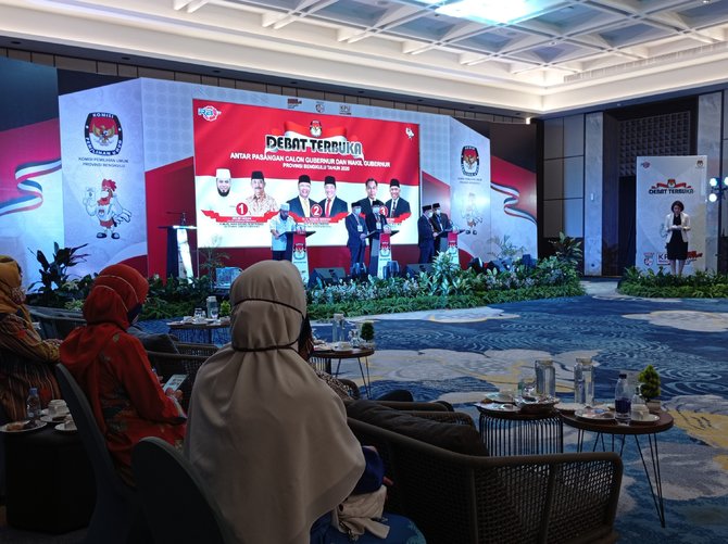 debat treakhir pilgub bengkulu