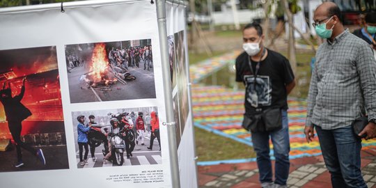 Mengunjungi Pameran Foto Rekam Jakarta 2020