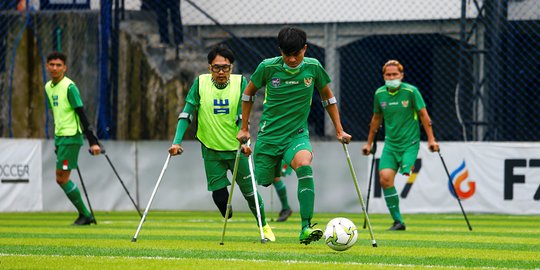 Semangat Pesepak Bola Disabilitas Melawan Keterbatasan