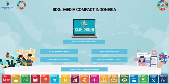 Bumikan Tujuan Pembangunan Berkelanjutan, SDGs Media Compact Indonesia Diluncurkan