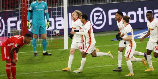 RB Leipzig Mampu Tahan Imbang Bayern, MU Wajib Siap-Siap