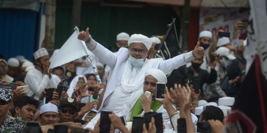 Polisi Kembali Panggil Rizieq Terkait Kerumunan di Petamburan Hari Ini