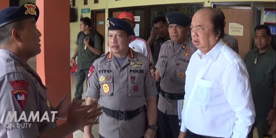 Momen Jenderal Polisi Sopiri Konglomerat Indonesia, Dikawal Banyak Anggota