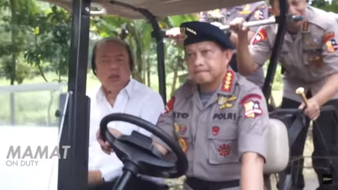 momen jenderal polisi sopiri konglomerat indonesia
