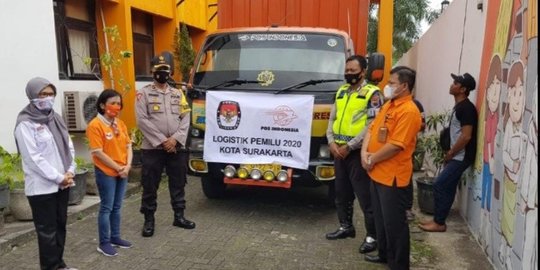 Jelang Pilkada, KPU Solo Mulai Distribusikan Logistik