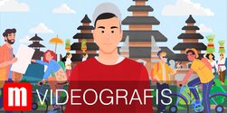 VIDEOGRAFIS: Bali Sunyi Dihantam Pandemi Covid-19