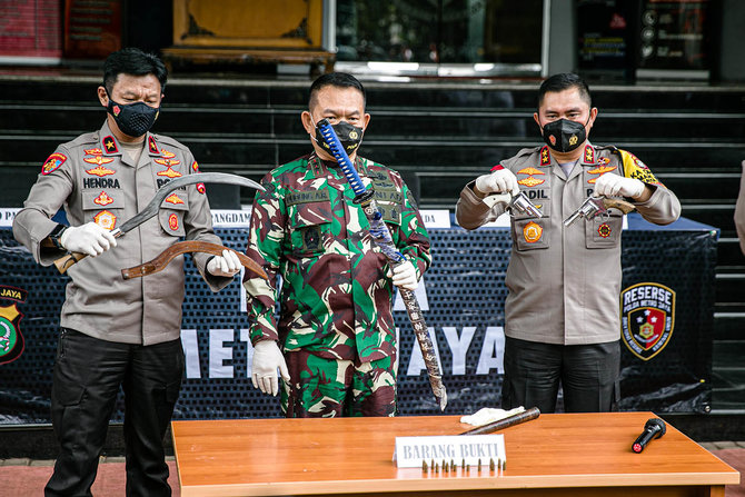 rilis penembakan saat penyelidikan kasus rizieq shihab