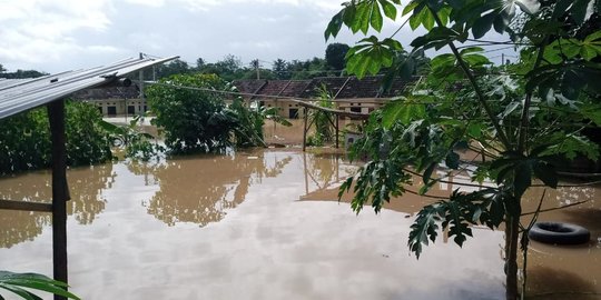 Perum Taman Cikande Tangerang Terendam Banjir, 150 Kepala Keluarga Mengungsi