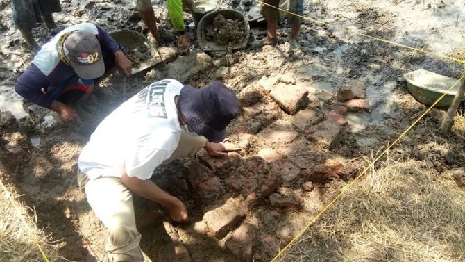 penemuan struktur candi di indramayu