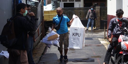 Logistik Pilkada Depok Mulai Didistribusikan ke TPS