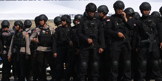 4.300 Petugas Gabungan TNI-Polri Jaga Pilkada Depok dan Tangsel