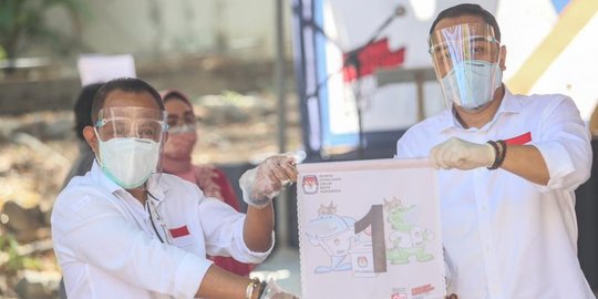 Quick Count Voxpol Pilkada Surabaya Suara Masuk 62%: Eri 57,37%, Machfud 42,63%