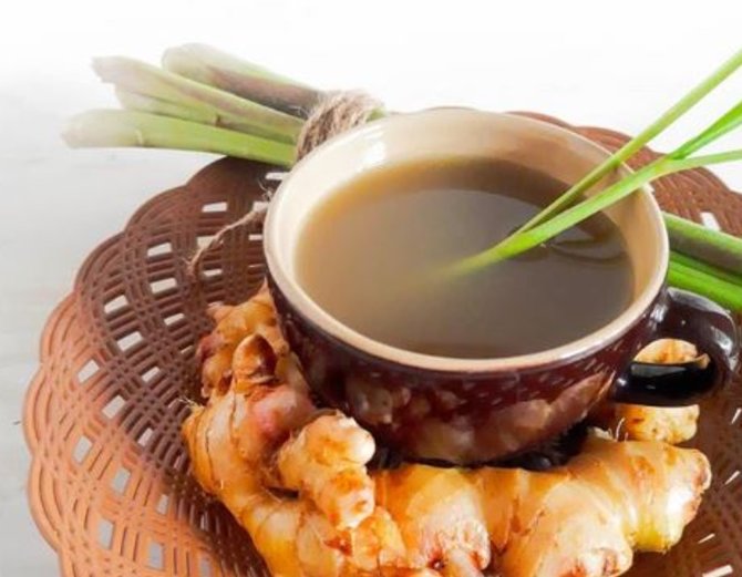 resep minuman tradisional dengan bahan jahe