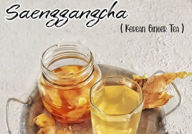 resep minuman tradisional dengan bahan jahe