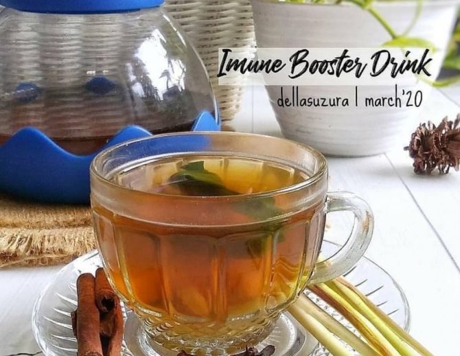 resep minuman tradisional dengan bahan jahe