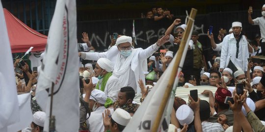 Selain Rizieq, Polisi Tetapkan 5 Panitia Kerumunan di Petamburan Jadi Tersangka