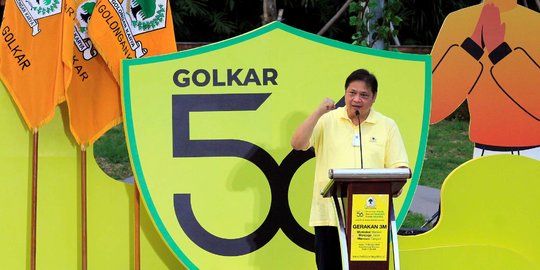 Ketum Golkar Klaim Kemenangan di Pilkada 2020 Mencapai 61 persen