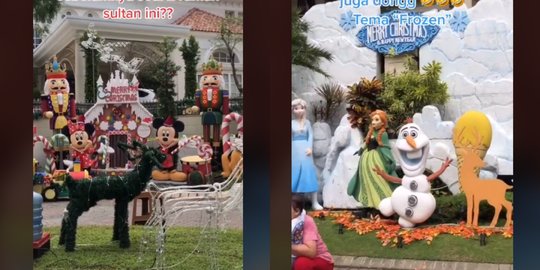 Dekorasi Natal Perumahan Para Sultan Instagramable Banget Rasa Studio Foto Merdeka Com Friday, november 17, 2017 gambar gokil.