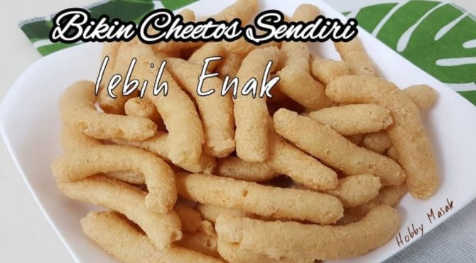 cara membuat cheetos tahu