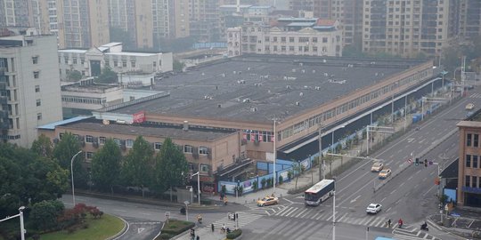 Melihat Pasar Makanan Laut Huanan di Wuhan, Tempat Asal Virus Corona