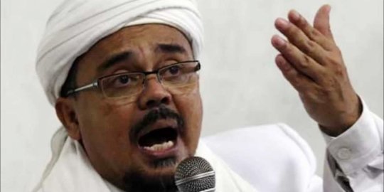 Rizieq Syihab Tiba di Polda Metro Jaya