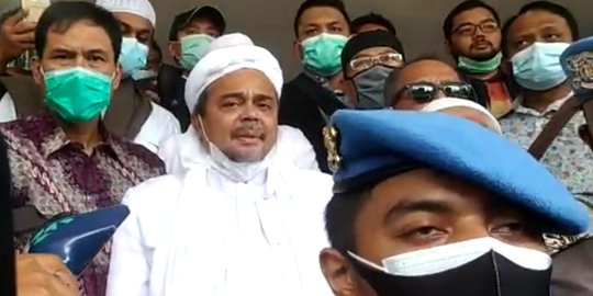 Ini Kata Rizieq Syihab Soal Dua Kali Tak Hadir Sebagai Saksi Kasus Kerumunan