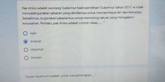 Muncul Nama Anies dan Mega di Soal Ujian, Ini Penjelasan Disdik DKI