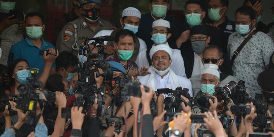 Rizieq Syihab Ditahan di Rutan Narkoba Polda Metro Jaya