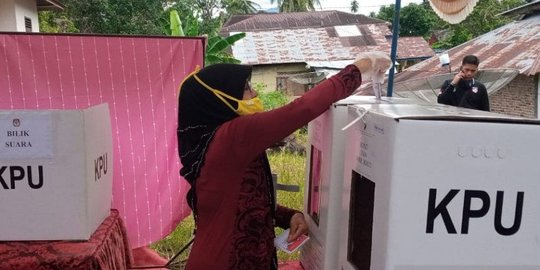 Pemungutan Suara Ulang Dilakukan di TPS 57 Nagari Lubukbasung Sumbar