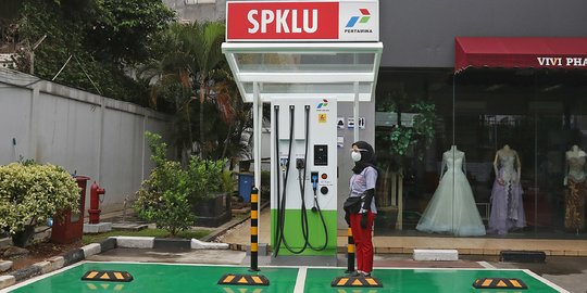 Pertamina Siapkan Stasiun Pengisian Kendaraan Listrik Umum Pertama