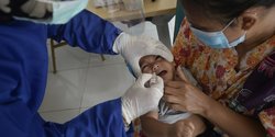 Reaksi Anak-Anak Saat Divaksin Campak Hingga Polio