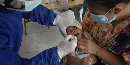 Reaksi Anak-Anak Saat Divaksin Campak Hingga Polio