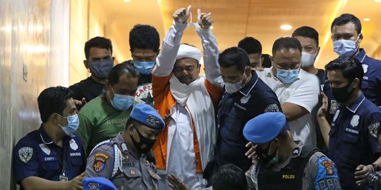 Polda Metro Jaya Jamin Kesehatan & Asupan Makanan Rizieq Selama di Bui