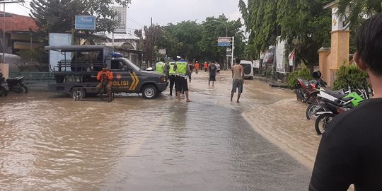 Sungai Lamong Meluap, 25 Desa di Gresik Terendam Banjir