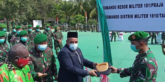 TNI AD Bentuk Kodim di Kabupaten Tambrauw Papua Barat
