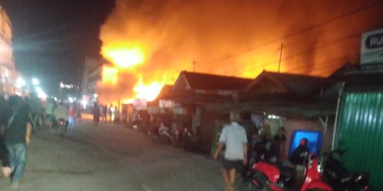 Sebuah Wisma di Inhil Riau Terbakar, 5 Pria dan 1 Perempuan Tewas